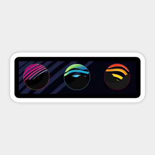 Daily Waves Sticker